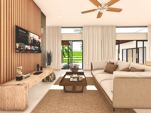 Villa Isyana - Living Area